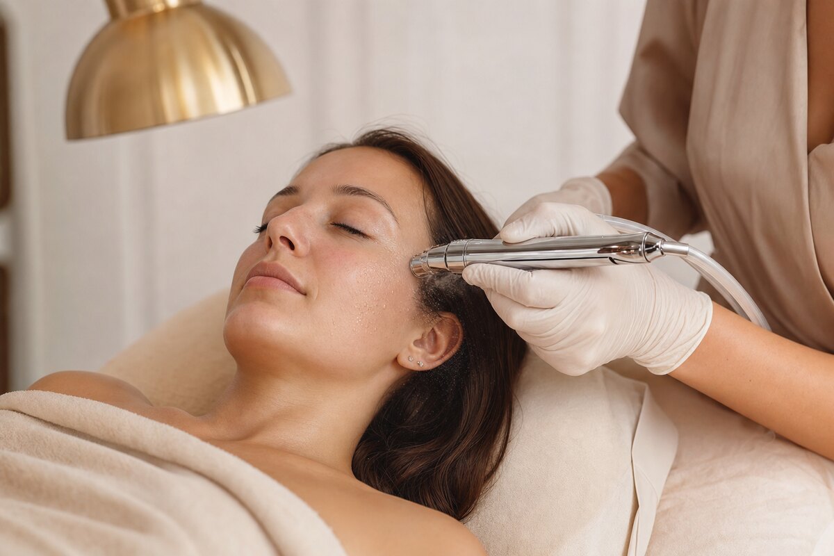 Oczyszczanie wodorowe twarzy w Esthetica Clinic Łódź
